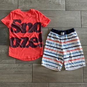 Boys GapKids PJs/Pajamas - Snooze!